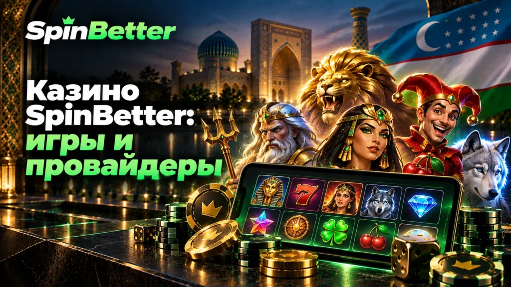 Казино SpinBetter: игры и провайдеры