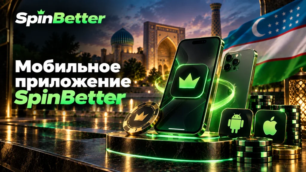 Мобильное приложение SpinBetter